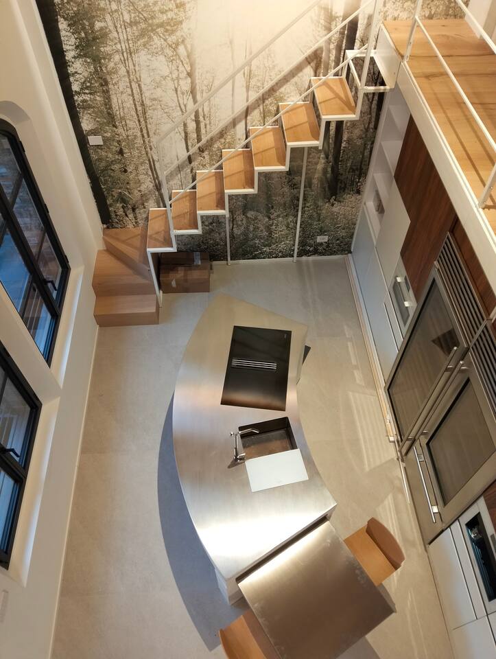 Zona living soppalcata